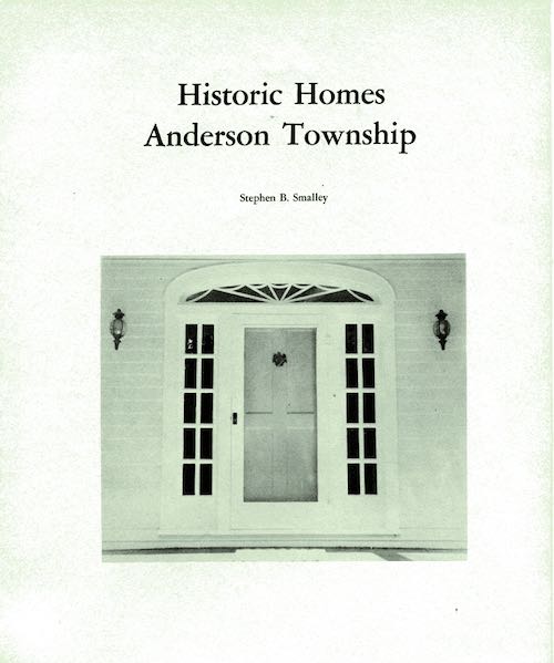 Historic Homes of Anderson Township (1969) 